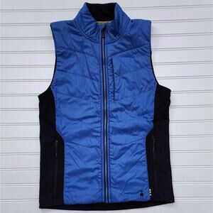 Smartwool Men's Smartloft 60 Nylon Merino Wool Vest Blue Size S